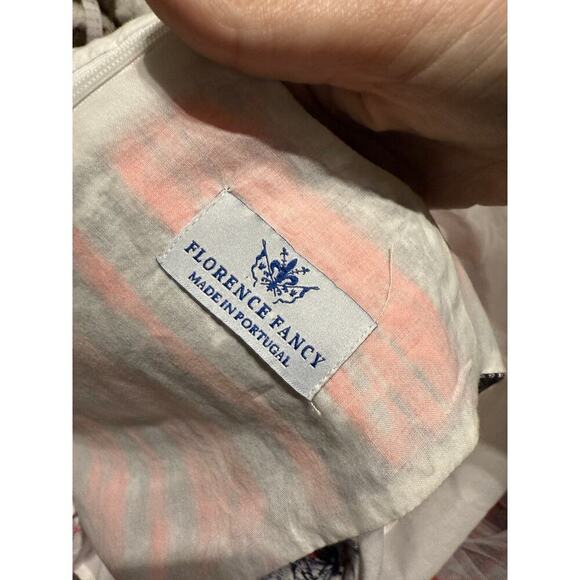 NWOT Florence Fancy Girl Sleeveless Dress Size 5-6 White Abstract Surfing - Picture 4 of 8